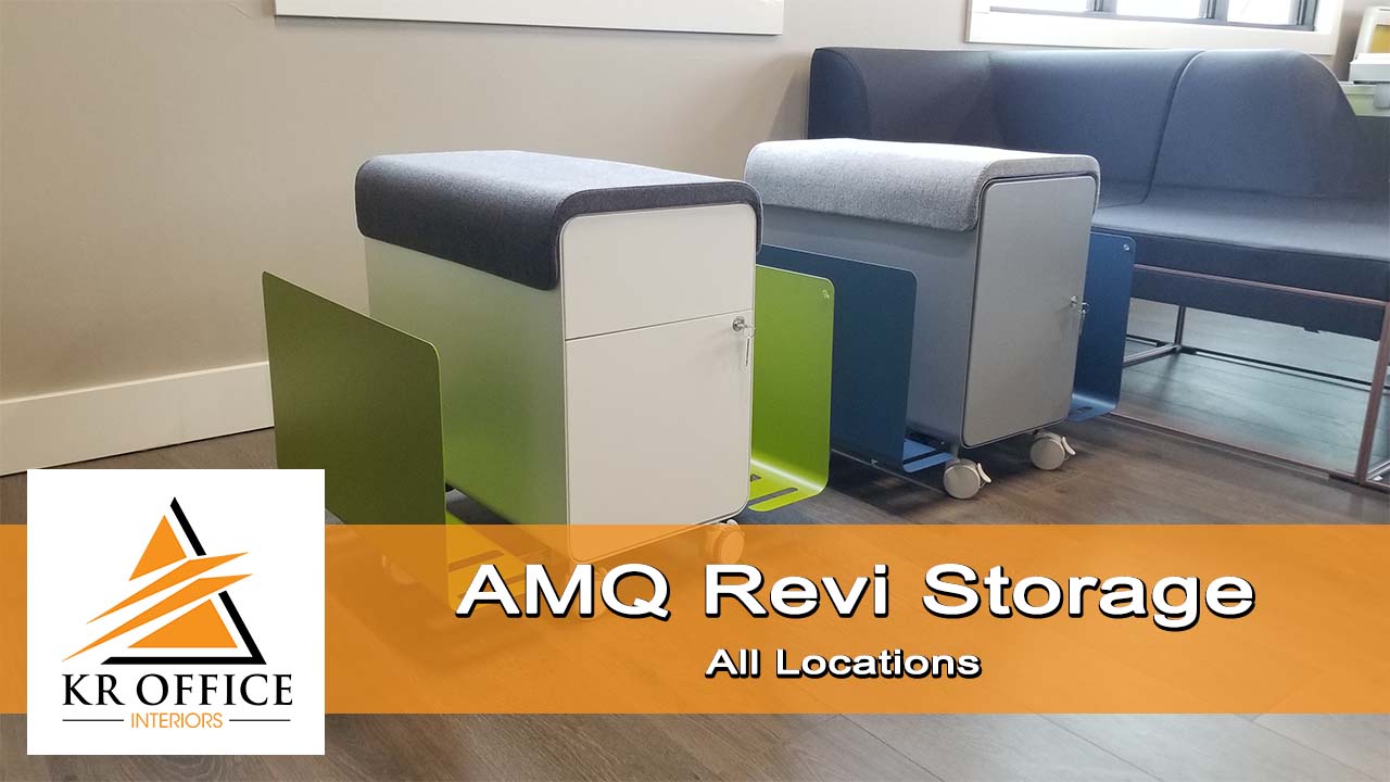 AMQ Revi Stool and Storage Chair | KR Office Interiors