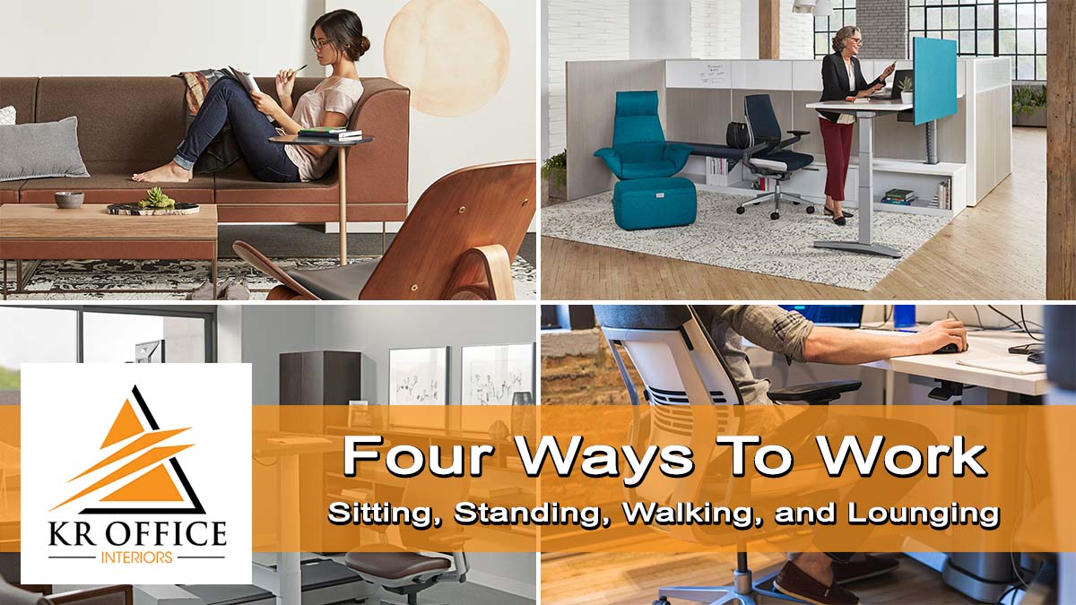 Four Ways To Work In Your Office | KR Office Interiors Bozeman Montana