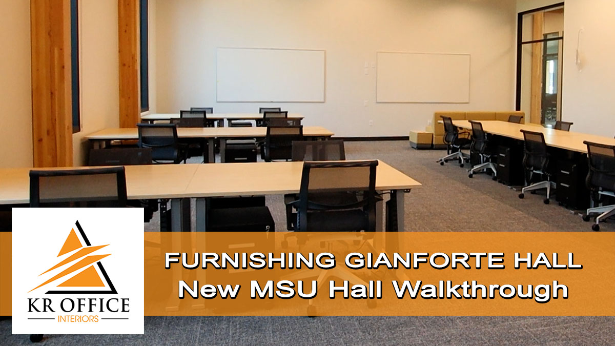 How KR Office Interiors Furnished MSU’s New Gianforte Hall | Transforming MSU’s New Innovation Space