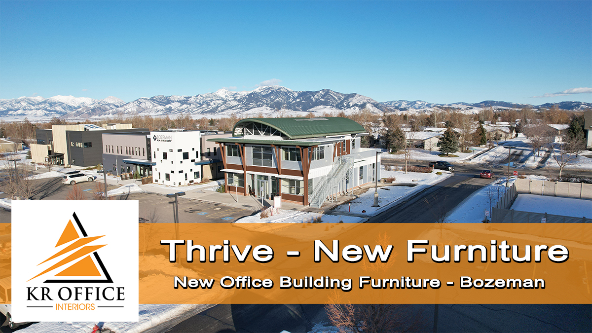 New Office Furniture For Thrives New Building | KR Office Interiors Bozeman