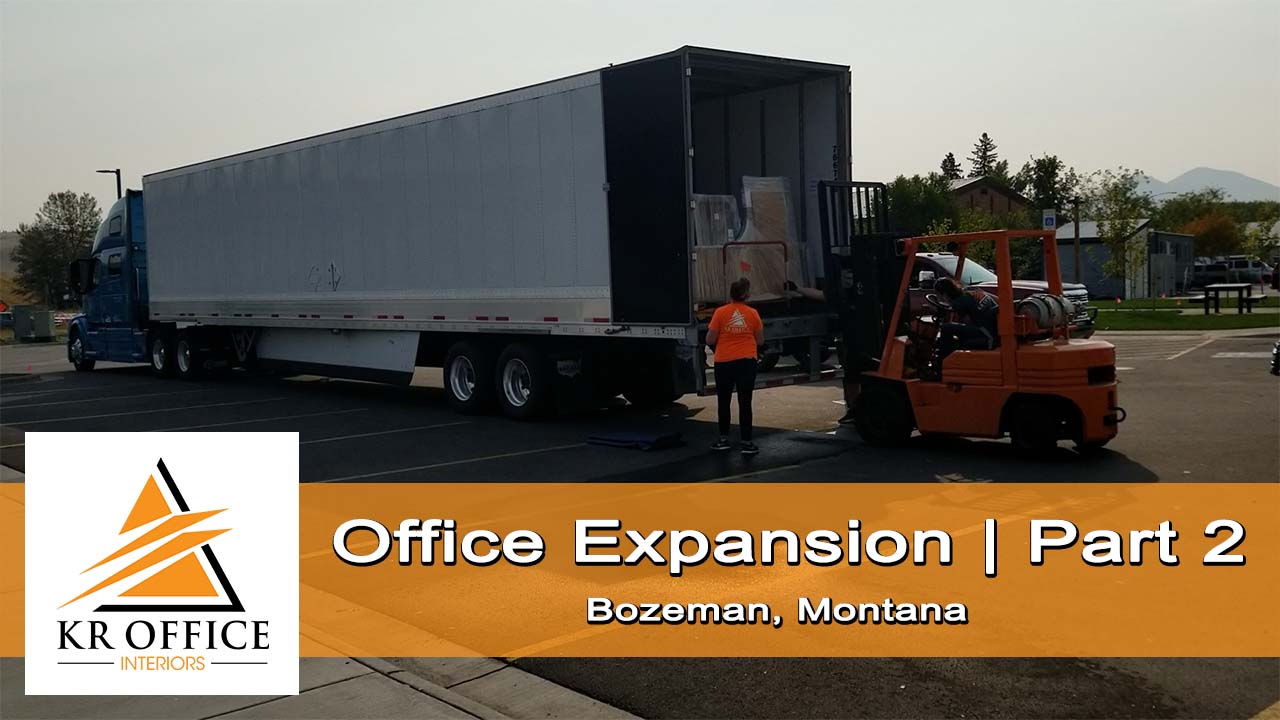 Office Expansion Moving Furniture | Part 2 | KR Office Interiors, Bozeman, MT