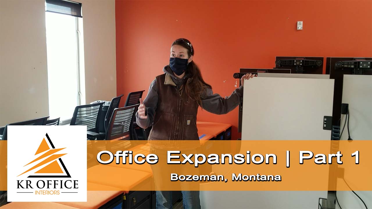 Office Furniture Tear Down | Part 1 of Office Re-Design | KR Office Interiors, Bozeman, MT